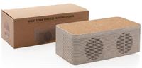 SPEAKER E CARICARE WIRELESS IN FIBRA DI GRANO
